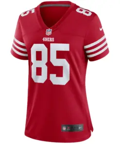 George Kittle San Francisco 49ers Nike Women's Player Game Jersey - White - Image 6