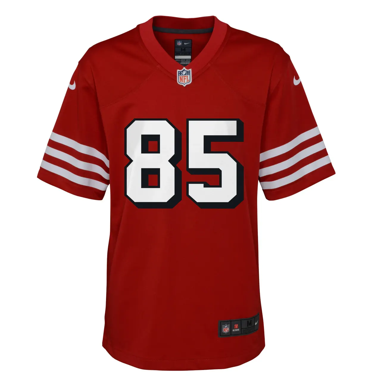 George Kittle San Francisco 49ers Nike Youth Alternate Game Jersey - Scarlet - Image 3