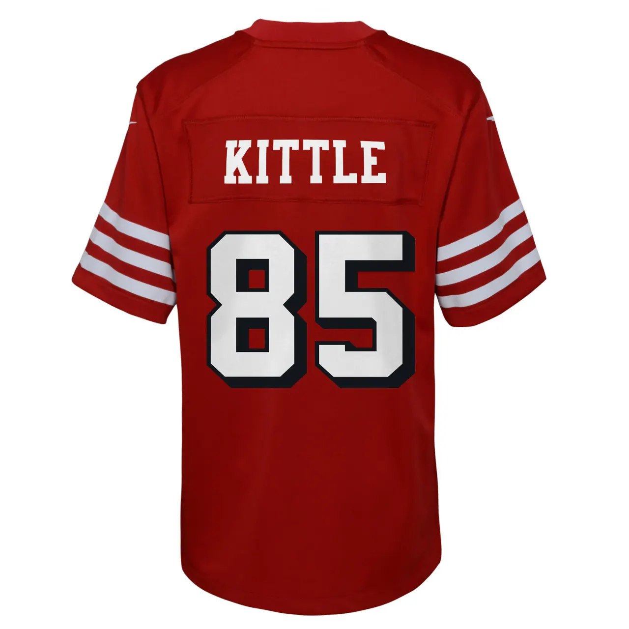 George Kittle San Francisco 49ers Nike Youth Alternate Game Jersey - Scarlet - Image 4