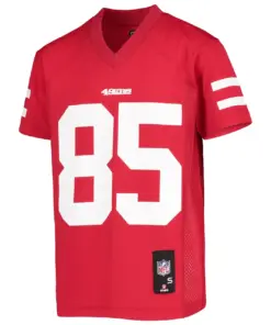 George Kittle San Francisco 49ers Nike Youth Replica Player Jersey - Scarlet - Image 3