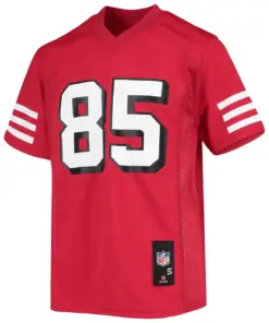 George Kittle San Francisco 49ers Fanatics Youth Replica Player Jersey - Scarlet - Image 3