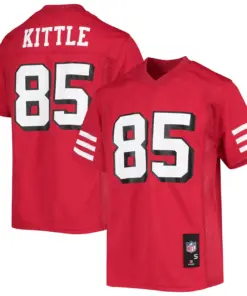 George Kittle San Francisco 49ers Fanatics Youth Replica Player Jersey - Scarlet