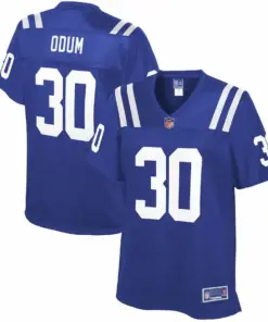 George Odum Indianapolis Colts NFL Pro Line Women's Player Jersey - Royal Blue