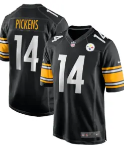 George Pickens Pittsburgh Steelers Nike Game Player Jersey - Black