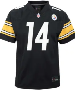 George Pickens Pittsburgh Steelers Nike Youth Game Jersey - Black - Image 3