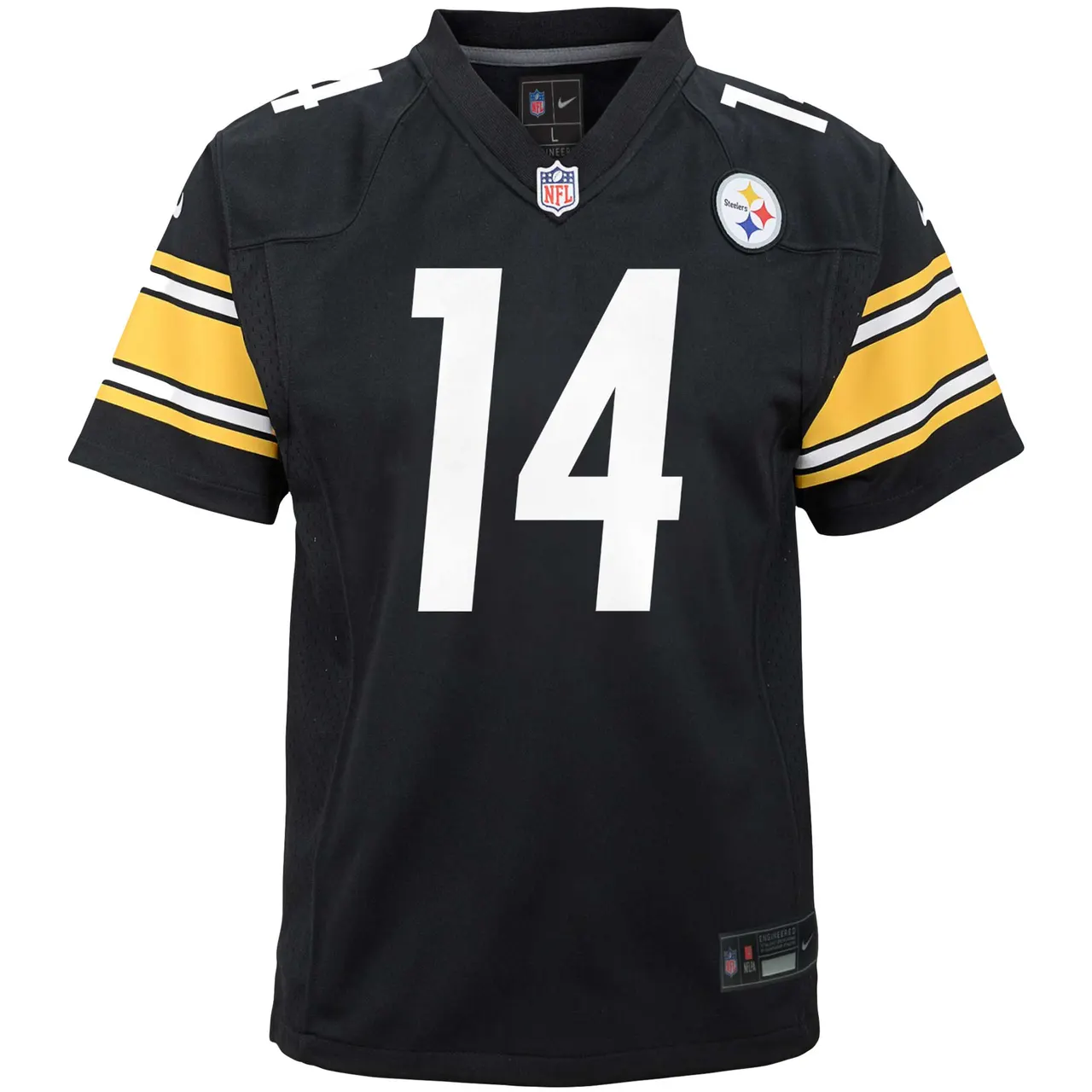 George Pickens Pittsburgh Steelers Nike Youth Game Jersey - Black - Image 3