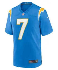 Gerald Everett Los Angeles Chargers Nike Game Player Jersey - White - Image 6