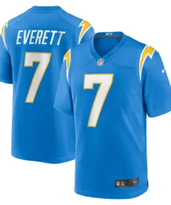 Gerald Everett Los Angeles Chargers Nike Player Game Jersey - Powder Blue