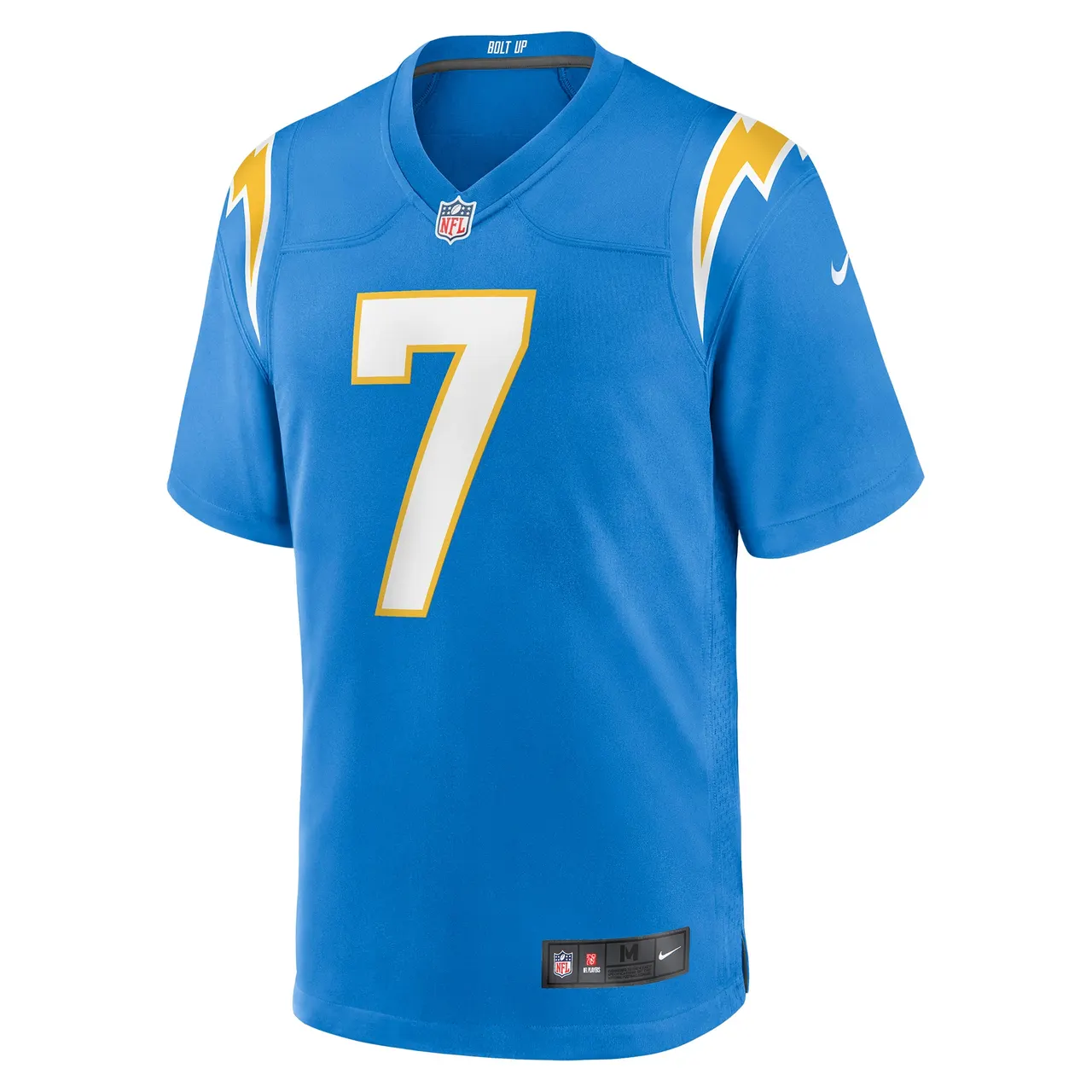 Gerald Everett Los Angeles Chargers Nike Player Game Jersey - Powder Blue - Image 3