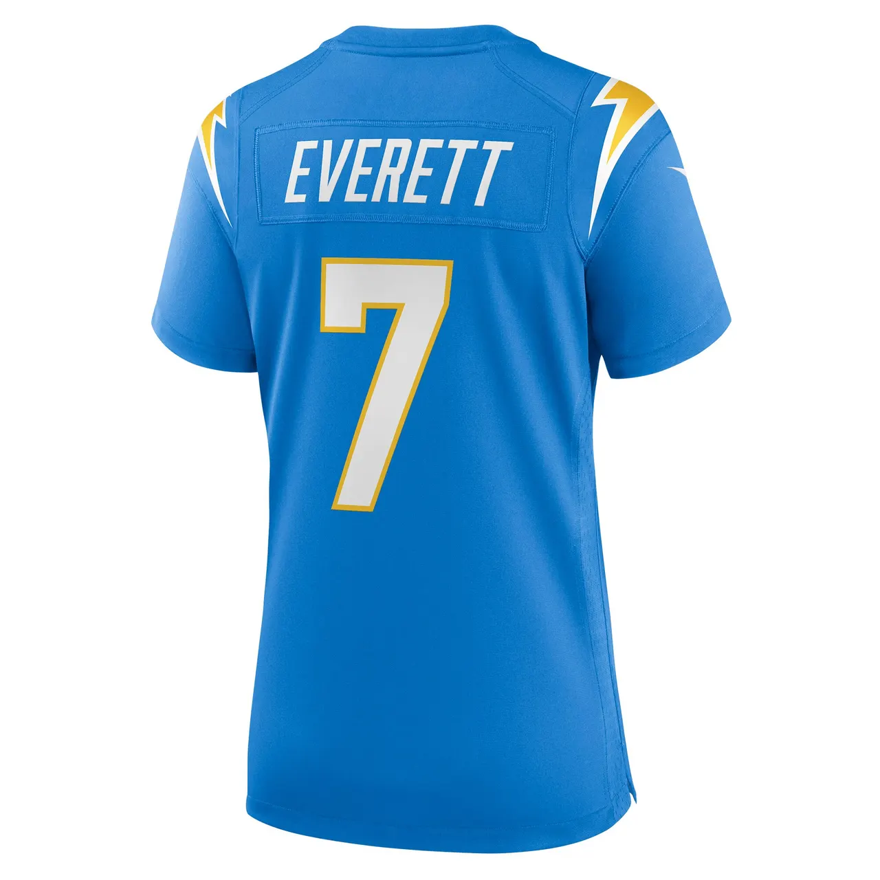 Gerald Everett Los Angeles Chargers Nike Women's Player Game Jersey - Powder Blue - Image 4