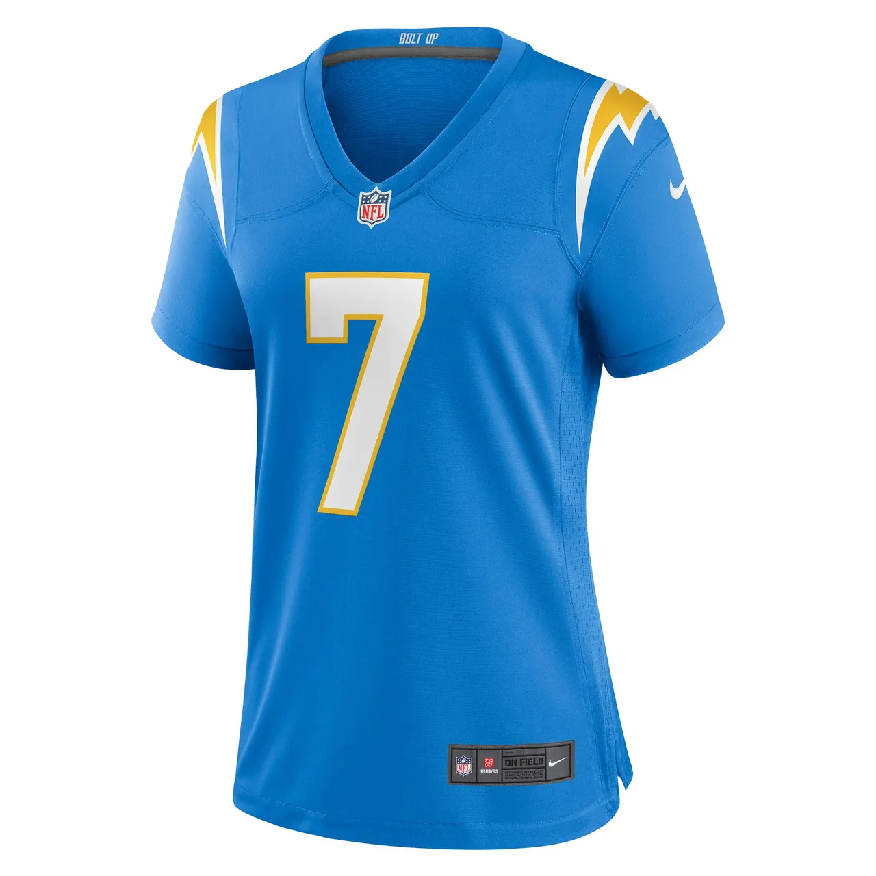 Gerald Everett Los Angeles Chargers Nike Women's Player Game Jersey - Powder Blue - Image 3