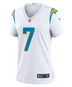 Gerald Everett Los Angeles Chargers Nike Women's Player Game Jersey - Powder Blue - Image 6
