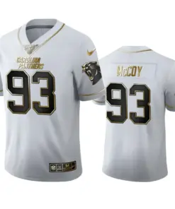 Gerald McCoy Carolina Panthers Nike 100th Season Golden Edition Jersey - White