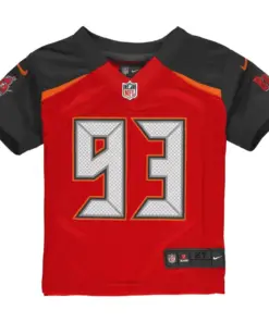 Alternative view of Gerald McCoy Tampa Bay Buccaneers Nike Toddler Game Jersey - Red