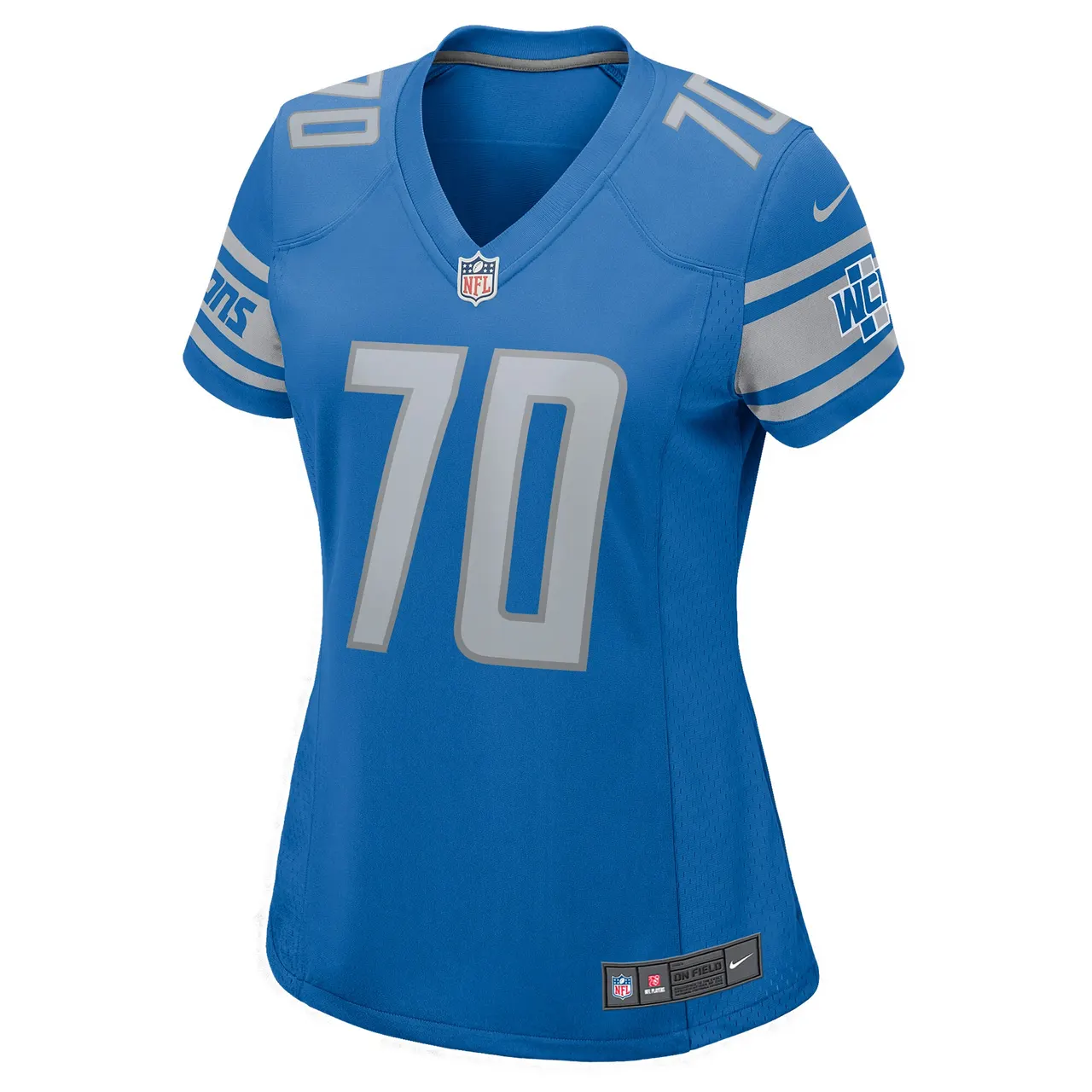 Germain Ifedi Detroit Lions Nike Women's Team Game Jersey - Royal Blue - Image 3