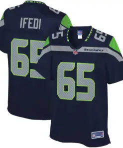 Germain Ifedi Seattle Seahawks NFL Pro Line Women's Player Jersey - College Navy