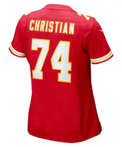 Geron Christian Kansas City Chiefs Nike Women's Game Player Jersey - Red - Image 4