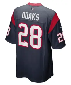 Gerrid Doaks Houston Texans Nike Team Game Jersey - Navy - Image 4