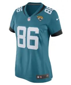 Gerrit Prince Jacksonville Jaguars Nike Women's Game Player Jersey - Teal - Image 3