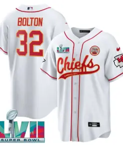 Kansas City Chiefs Nike Super Bowl LVII Cool base Stitched Jersey - Red - Image 10