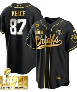 Kansas City Chiefs Nike Super Bowl LVII Cool base Stitched Jersey - Red - Image 23