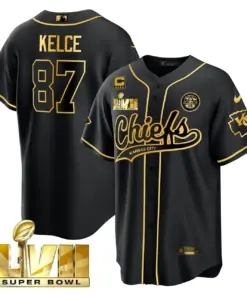Kansas City Chiefs Nike Super Bowl LVII Cool base Stitched Jersey - Red - Image 30