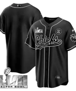 Kansas City Chiefs Nike Super Bowl LVII Cool base Stitched Jersey - Red - Image 42