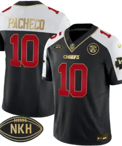 Kansas City Chiefs Nike NKH Patch 2023 Vapor Limited Stitched Jersey - Red - Image 11