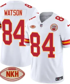 Kansas City Chiefs Nike NKH Patch 2023 Vapor Limited Stitched Jersey - Red - Image 42