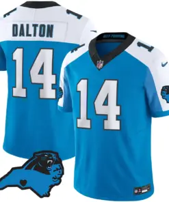 Carolina Panthers Nike Patch Vapor Limited Stitched Jersey All Stitched - Anthracite - Image 9
