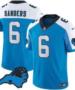 Carolina Panthers Nike Patch Vapor Limited Stitched Jersey All Stitched - Anthracite - Image 10