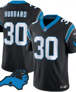 Carolina Panthers Nike Patch Vapor Limited Stitched Jersey All Stitched - Anthracite - Image 20