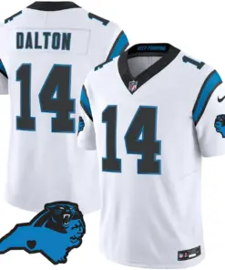 Carolina Panthers Nike Patch Vapor Limited Stitched Jersey All Stitched - Anthracite - Image 30