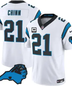 Carolina Panthers Nike Patch Vapor Limited Stitched Jersey All Stitched - Anthracite - Image 33