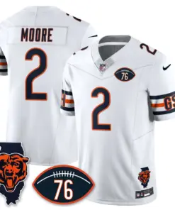 Honor Steve McMichael Chicago Bears Nike Custom Stitched Jersey - Navy - Image 13