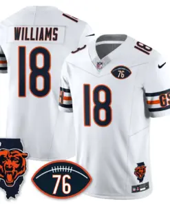 Honor Steve McMichael Chicago Bears Nike Custom Stitched Jersey - Navy - Image 21