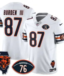 Honor Steve McMichael Chicago Bears Nike Custom Stitched Jersey - Navy - Image 25