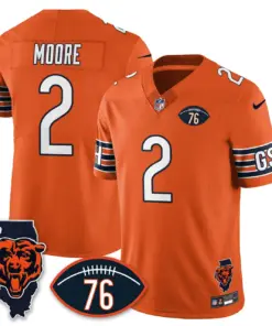 Honor Steve McMichael Chicago Bears Nike Custom Stitched Jersey - Navy - Image 32