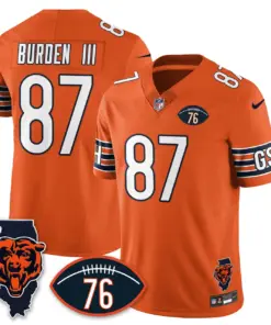 Honor Steve McMichael Chicago Bears Nike Custom Stitched Jersey - Navy - Image 36