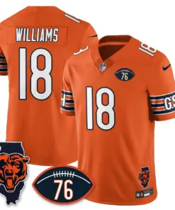Honor Steve McMichael Chicago Bears Nike Custom Stitched Jersey - Navy - Image 39