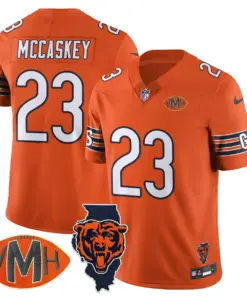 Honor Virginia Halas McCaskey Chicago Bears Nike Custom Stitched Jersey - Navy - Image 16