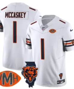 Honor Virginia Halas McCaskey Chicago Bears Nike Custom Stitched Jersey - Navy - Image 26