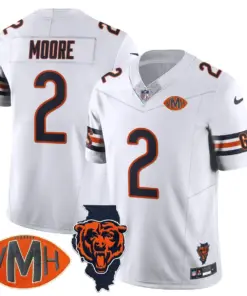 Honor Virginia Halas McCaskey Chicago Bears Nike Custom Stitched Jersey - Navy - Image 37