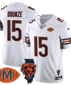 Honor Virginia Halas McCaskey Chicago Bears Nike Custom Stitched Jersey - Navy - Image 38