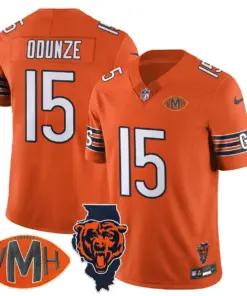 Honor Virginia Halas McCaskey Chicago Bears Nike Custom Stitched Jersey - Navy - Image 41