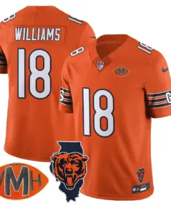 Honor Virginia Halas McCaskey Chicago Bears Nike Custom Stitched Jersey - Navy - Image 42