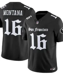 San Francisco 49ers Nike Vapor Limited Stitched Jersey - Black - Image 7
