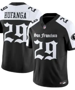 San Francisco 49ers Nike Vapor Limited Stitched Jersey - Black - Image 26