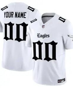 Alternative view of Philly Edition' Philadelphia Eagles Nike Vapor Custom Limited Stitched Jersey - Black