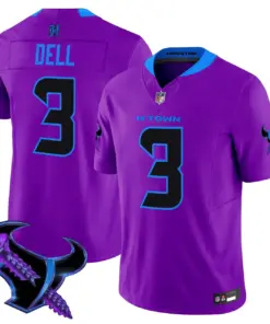 DJ Screw Houston Texans Nike 2025 Vapor Limited Stitched Jersey - Anthracite - Image 16